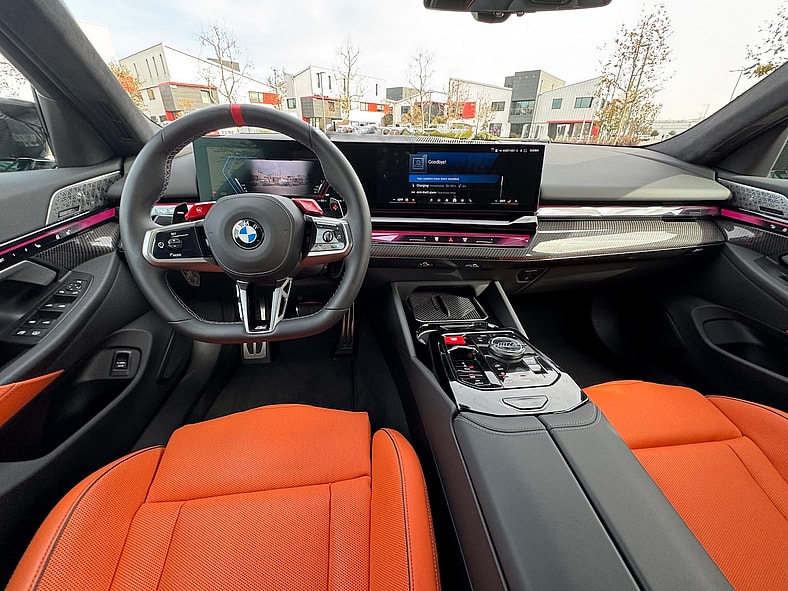 The Front Cabin In The 2025 Bmw M5