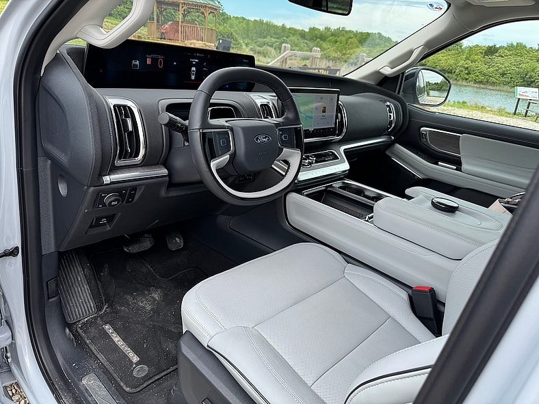 The Front Seat In The 2025 Ford Expedition
