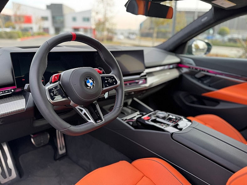 The Front Cabin In The 2025 Bmw M5