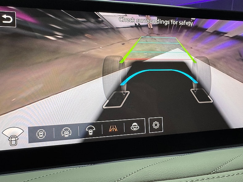 The Invisible Hood In The 2026 Infiniti Qx60 Allows A View Under The Car As Well As A Surround View