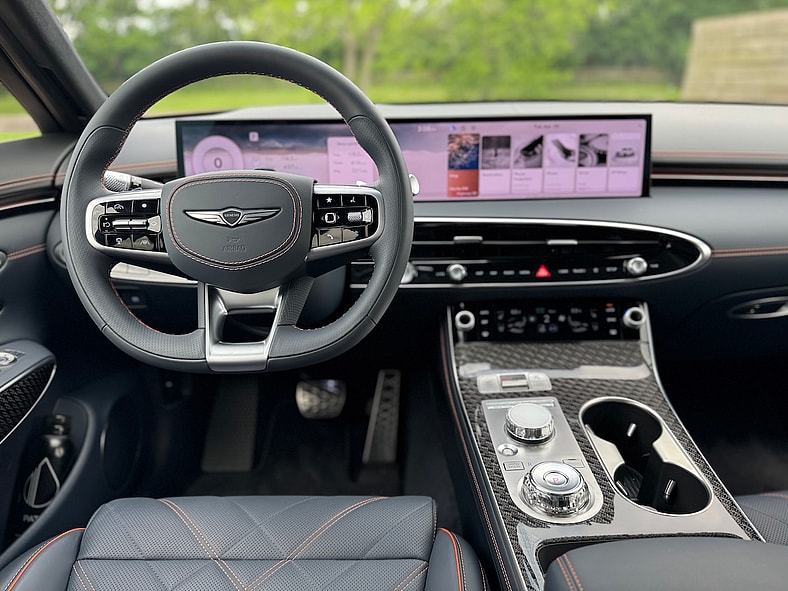 The New Cockpit In The 2026 Genesis Gv70