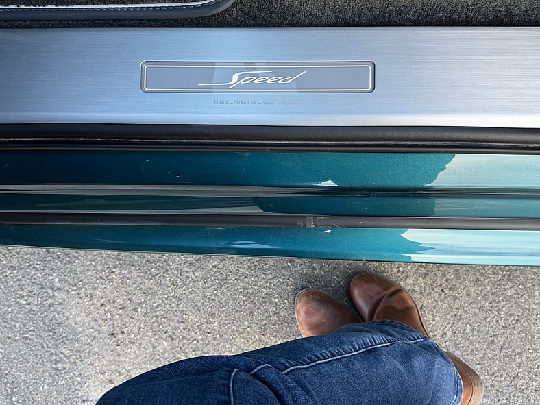 Every Bentley Bentayga Speed Is Emblazoned With A Branded Sill Plate