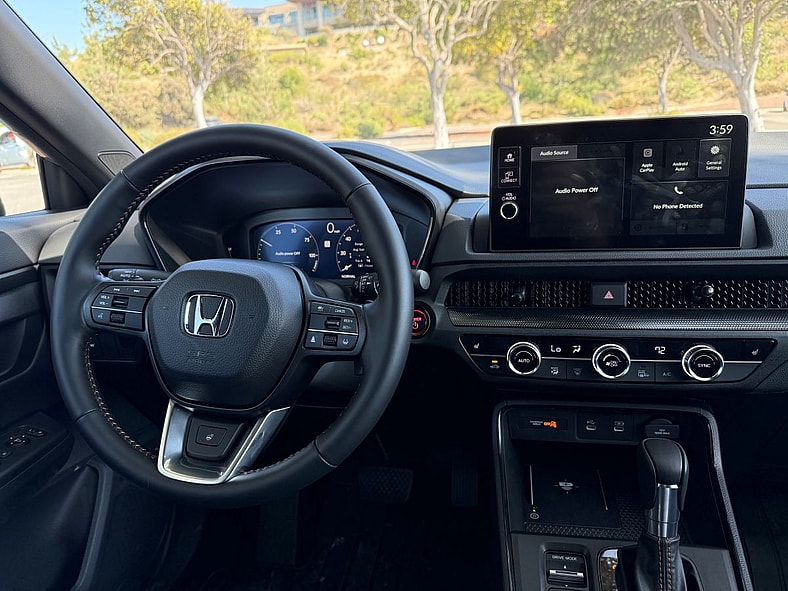 The Interior Of The 2026 Honda Cr-V Trailsport