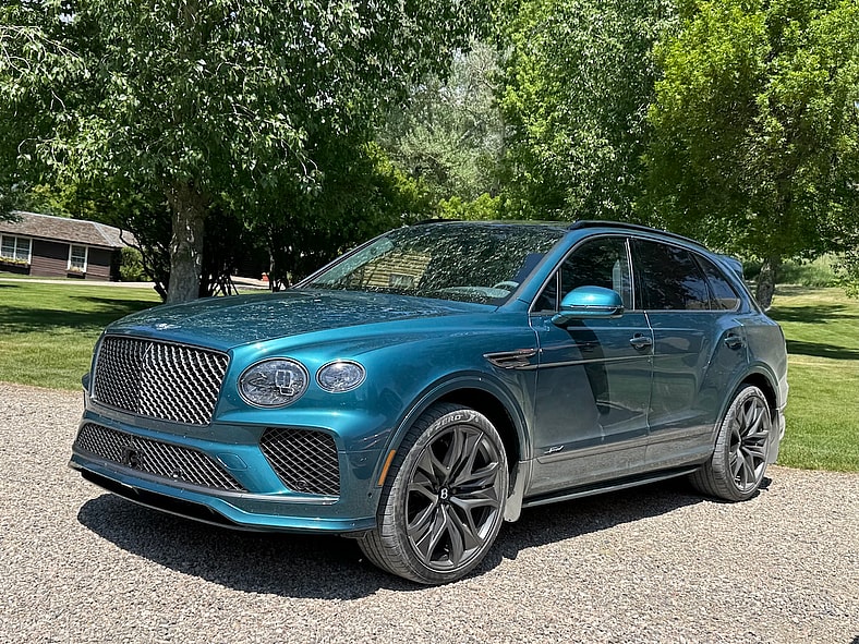 The Bentley Bentayga Speed After Off-Raoding In Montana