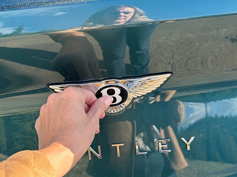 The Bentley Bentayga Speed Badge Does Double Duty As A Latch Release