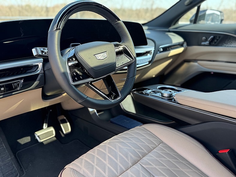 The Driver'S Seat In The Cadillac Lyriq