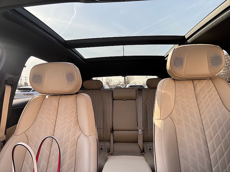 The Panoramic Sunroof And Nappa Leather Upholstery In The Cadillac Lyriq