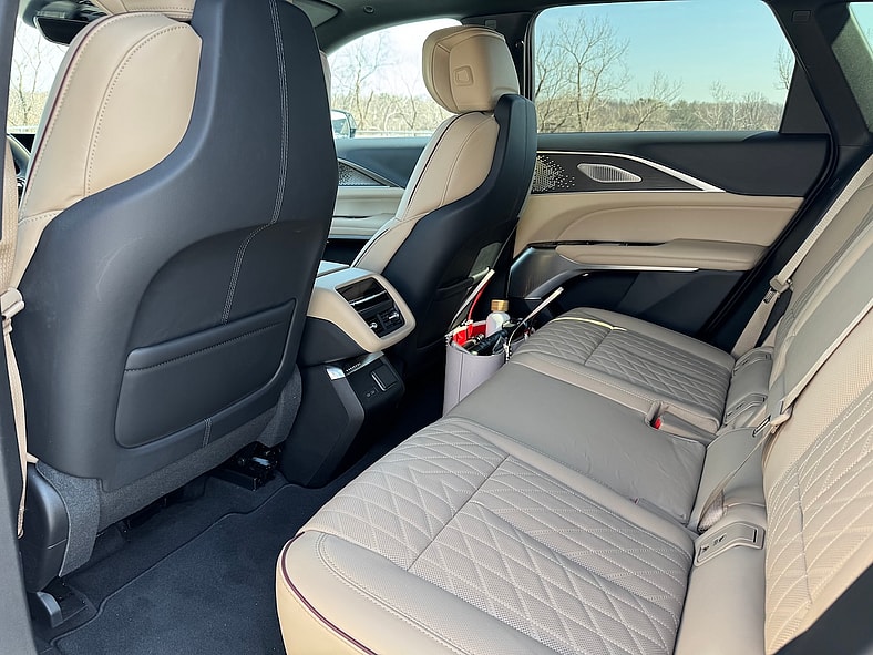 The Rear Seat In The Cadillac Lyriq
