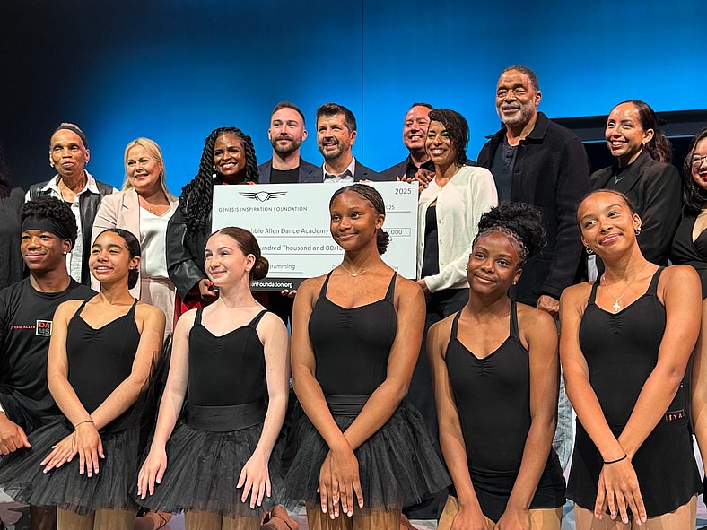 Genesis Gives Back: From One Foundation to Countless Acts of Kindness 7 Genesis Inspiration Foundation Presents Grant Award To The Debbie Allen Dance Academy In Los Angeles