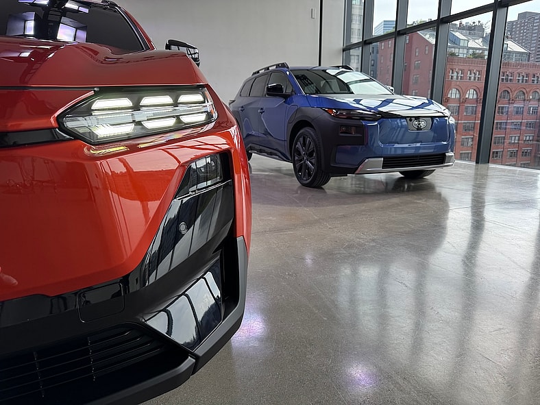 Don't Worry, Subie Newbie - We'll Help You Pick The Right Subaru For Your Next Adventure 15 Subaru'S New Design Language Is Seen In The Headlights And Front Face Of The Subaru Uncharted, Left, And The Trailseeker, Right
