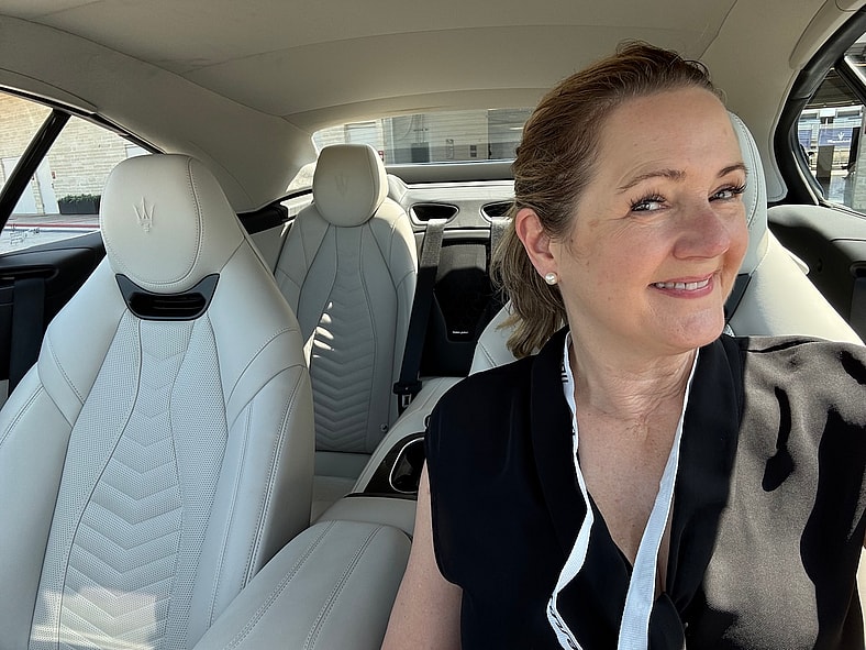 The Interior Of The Maserati Granturismo