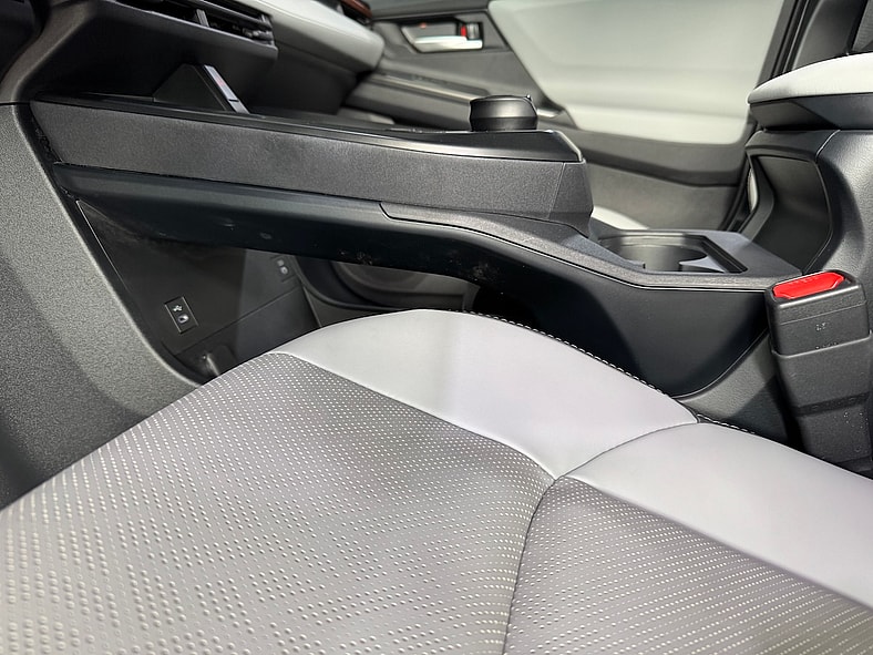 2026 Subaru Uncharted: Everything an Electric SUV Should Be, Everyday—and On Every Trail 6 There Is Storage Under The Center Console In The Subaru Uncharted!