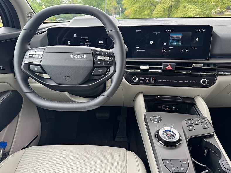 The View From The Driver'S Seat In The 2026 Kia Sportage
