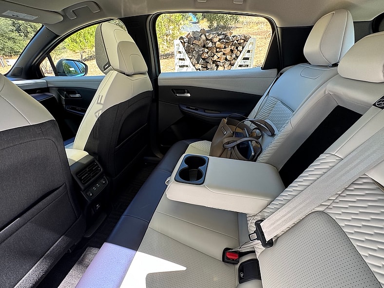 The Rear Seats In The 2026 Nissan Leaf
