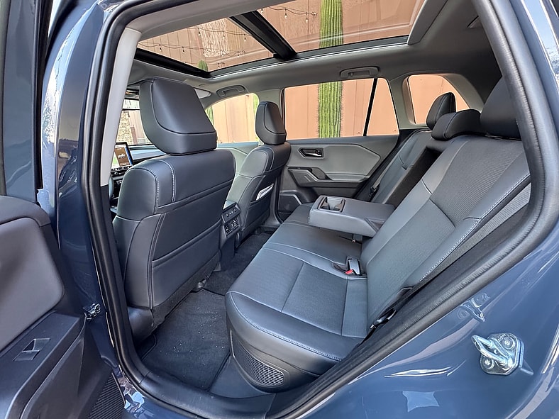 The Rear Seat Of The 2026 Toyota Rav4