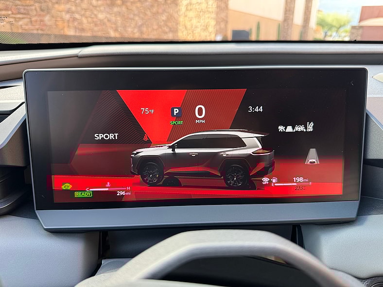 The Driver'S Display In The 2026 Toyota Rav4