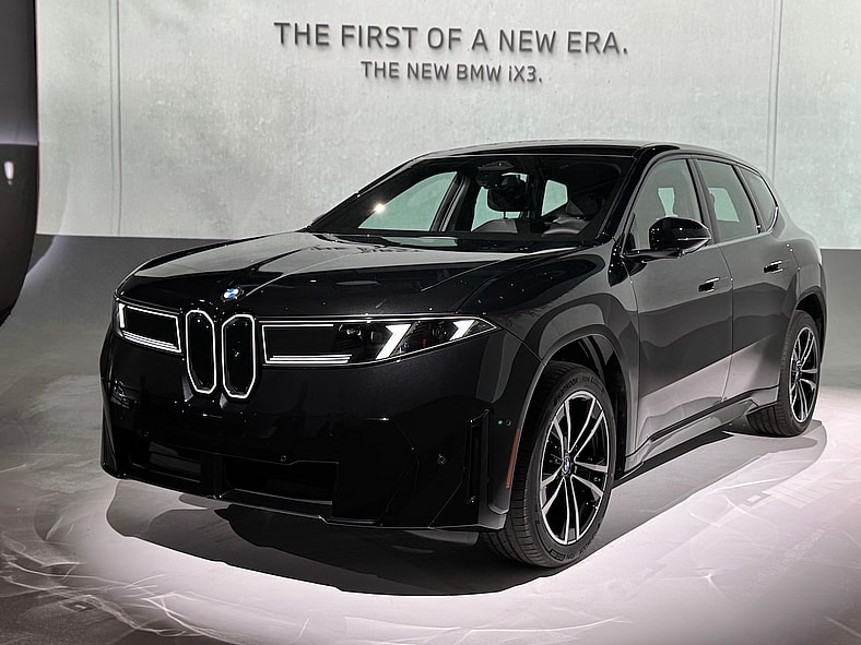 The Bmw Ix3 Is A Mid-Size Suv With All Wheel Drive