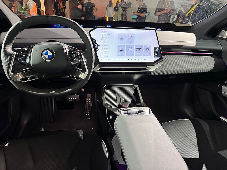 The New BMW X3 is All Electric and It Will Blow You Away: 2026 BMW iX3 First Look 6 The Front Cabin Of The 2026 Bmw Ix3