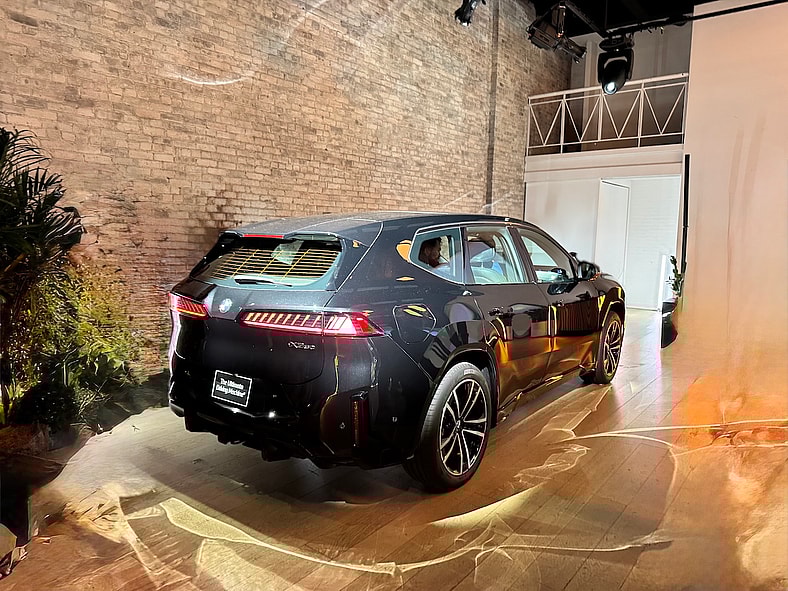 The New BMW X3 is All Electric and It Will Blow You Away: 2026 BMW iX3 First Look 4 The Rear End Of The Bmw Ix3