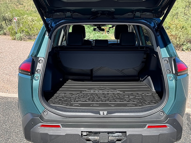 The Cargo Area Of The Toyota Rav4 Woodland Edition Is Outfitted With All-Weather Mats