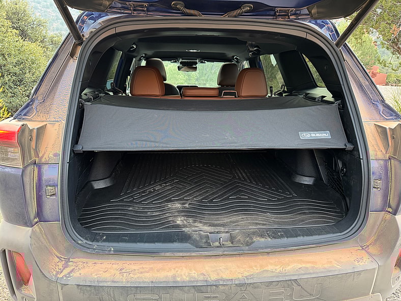 The Rear Cargo Cover Of The 2026 Subaru Outback