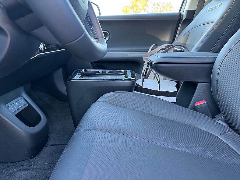 2025 Hyundai Ioniq 5 Long Term Test Drive: What It’s Like to Own and Drive This Popular EV 4 The Center Console In The 2025 Hyundai Ioniq 5 Limited