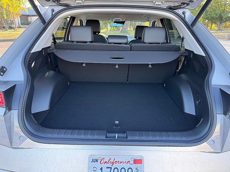 2025 Hyundai Ioniq 5 Long Term Test Drive: What It’s Like to Own and Drive This Popular EV 9 The Roomy Cargo Area In The 2025 Hyundai Ioniq 5 Limited