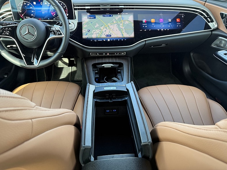 The Front Cabin Of The Mercedes-Benz E450 All Terrain