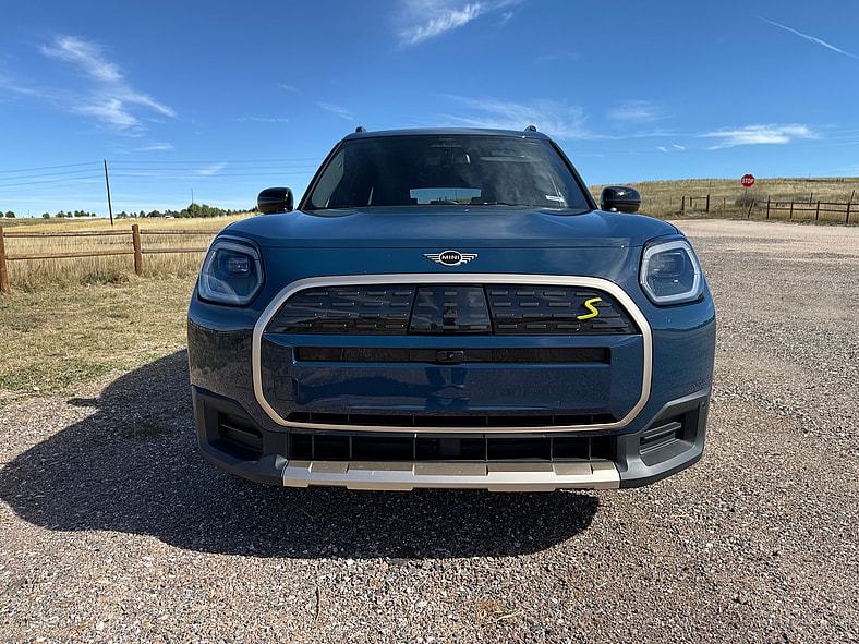 The 2025 Mini Countryman SE All4: Mini’s Whimsy Remains Intact, Even in its All-Wheel Drive EV 5 The Grille Of The 2025 Mini Countryman Se All4