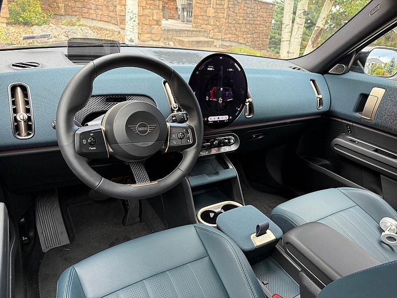 The 2025 Mini Countryman SE All4: Mini’s Whimsy Remains Intact, Even in its All-Wheel Drive EV 6 The Interior Of The 2025 Mini Countryman Se All4
