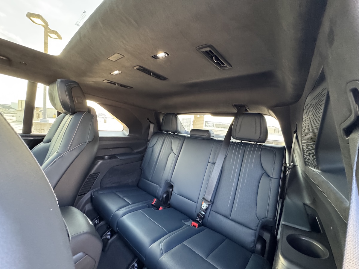 The 3Rd Row Is Roomy In The Cadillac Escalade Iq And Even Roomier In The L Version