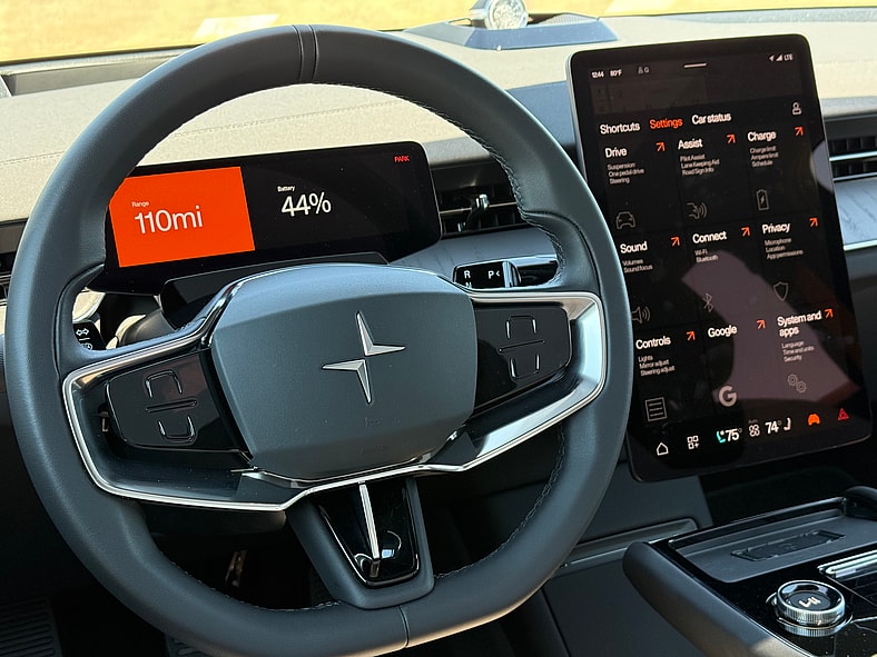 The 2025 Polestar 3 Breaks Some Traditional EV Rules, And Creates Magic With Every Drive 8 The Driver'S Center Of The 2025 Polestar 3