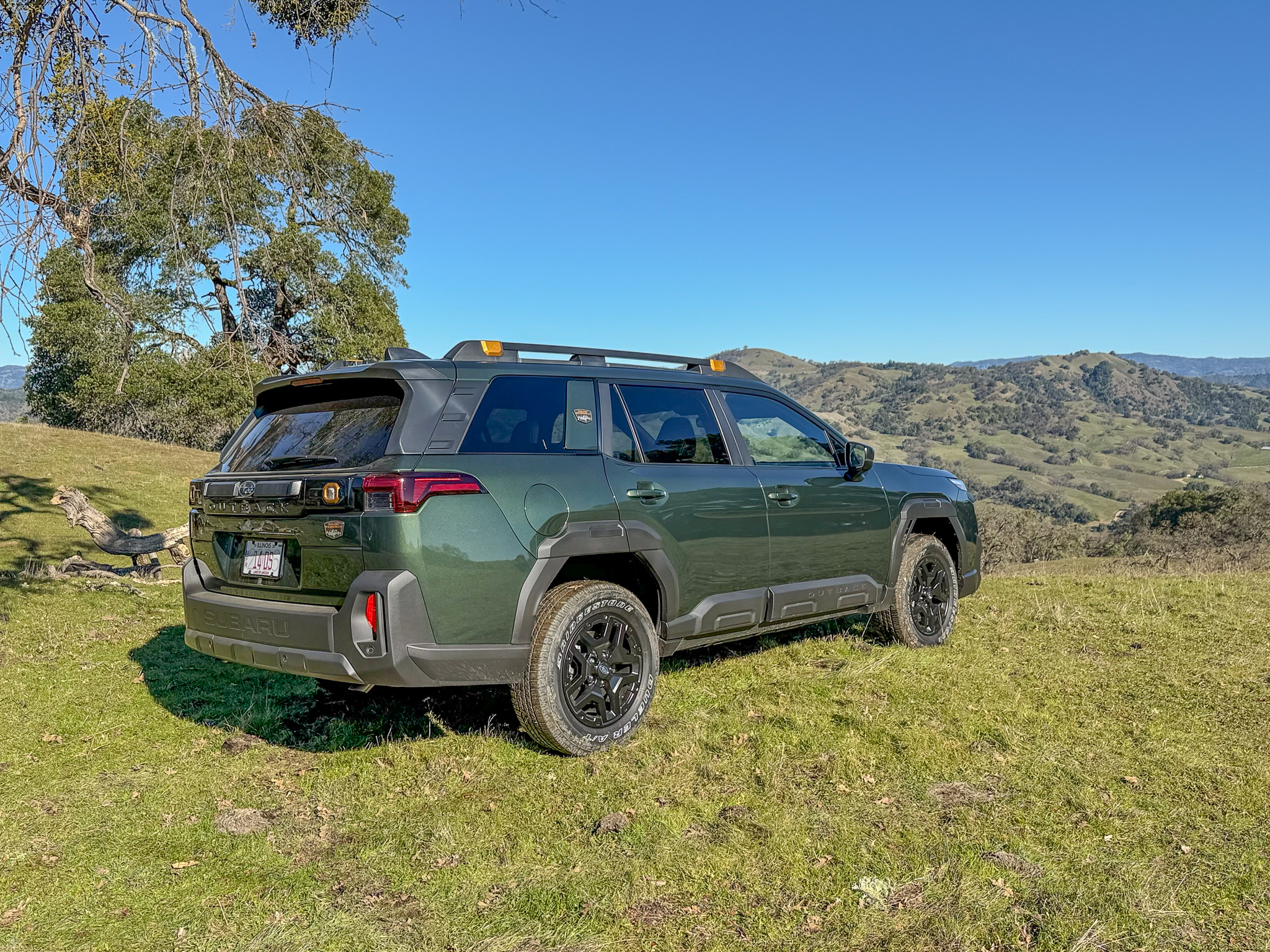 The Rear Quarter End Of The 2026 Subaru Outback