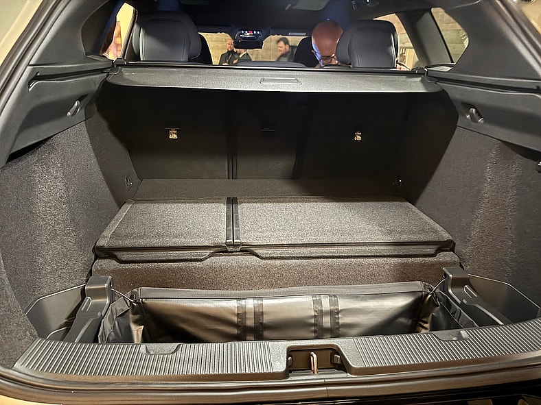The Volvo EX60 Rethinks Everything You Thought About EVs 7 The Rear Cargo Area With Under-Floor Storage In The Volvo Ex60