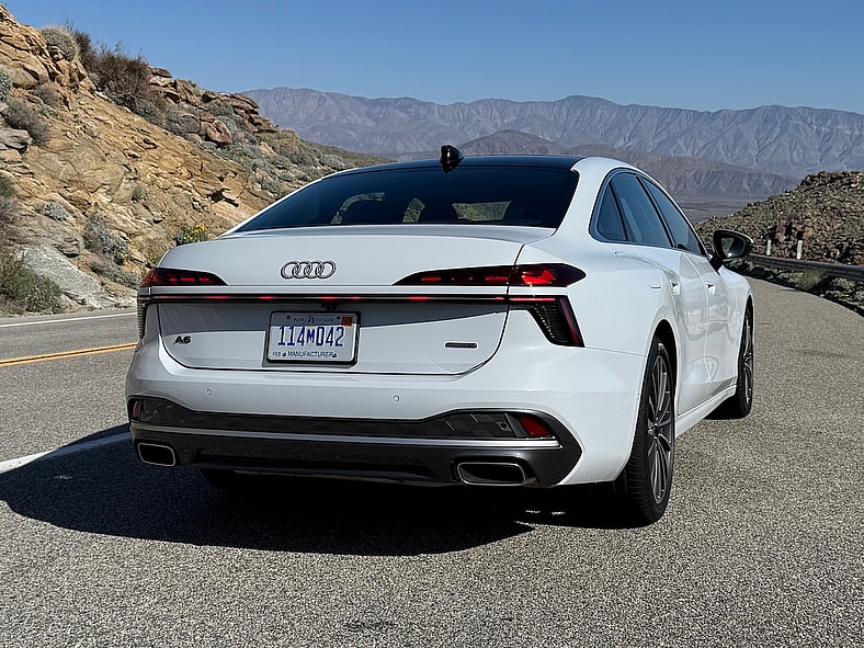 The Rear End Of The 2026 Audi A6
