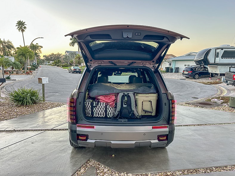 The Trunk Space In The 2026 Hyundai Palisade Xrt Pro