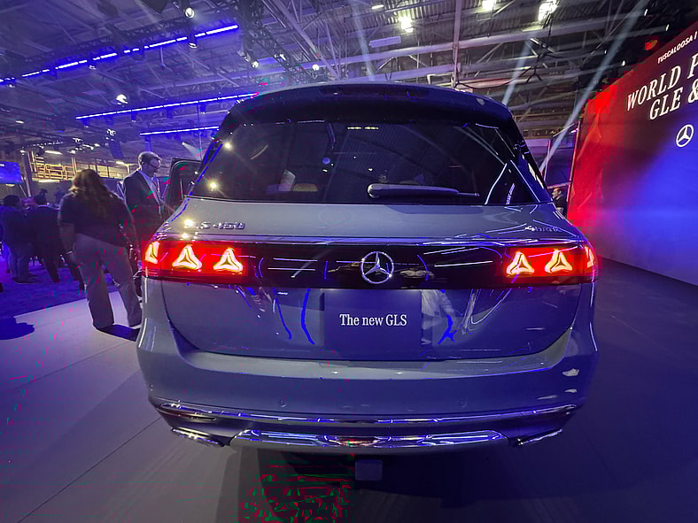 The Rear End Of The 2027 Mercedes-Benz Gls Suv