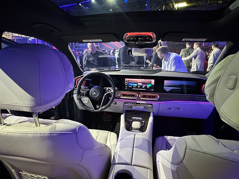 The Interior Of The 2027 Mercedes-Benz Gls Suv