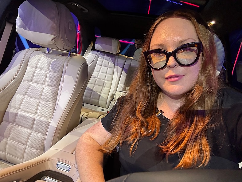 I Fell In Love With The Posh Quilted Leather And Head Rest Pillows In The 2027 Mercedes-Benz Gle