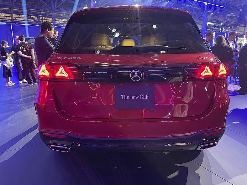 The Rear End Of The 2027 Mercedes-Benz Gle