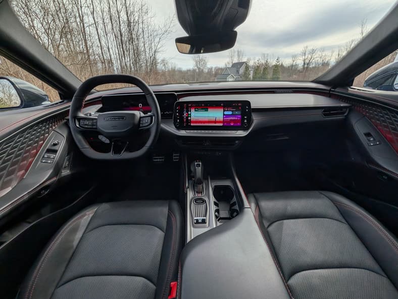 The Interior Of The 2026 Dodge Charger Sixpack