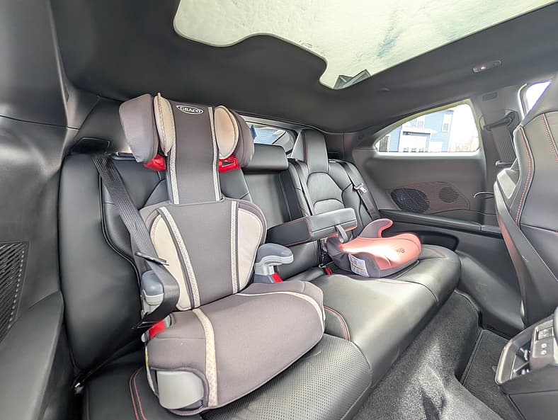 My Son'S Car Seats In The 2026 Dodge Charger Sixpack