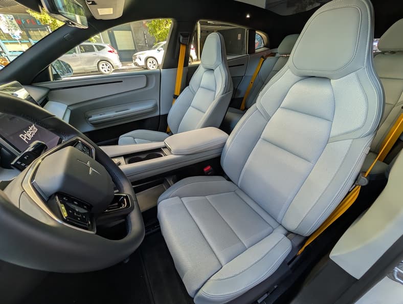 The 2026 Polestar 4 Follows Sage Advice: Perfect Your Look By Removing One Thing 7 The Interior Of The 2026 Polestar 4 Features Premium Recycled, Renewable And Upcycled Matereials