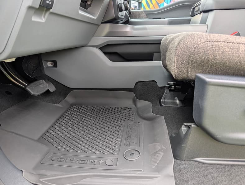 Even The Floor Mats Deliver Both Co-Branding And More Capability In The Ford/Carhartt Collab