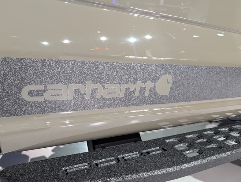 The Carhartt Logo Now Has A Proud Place On The Ford F-250 Super Duty Pickup Truck