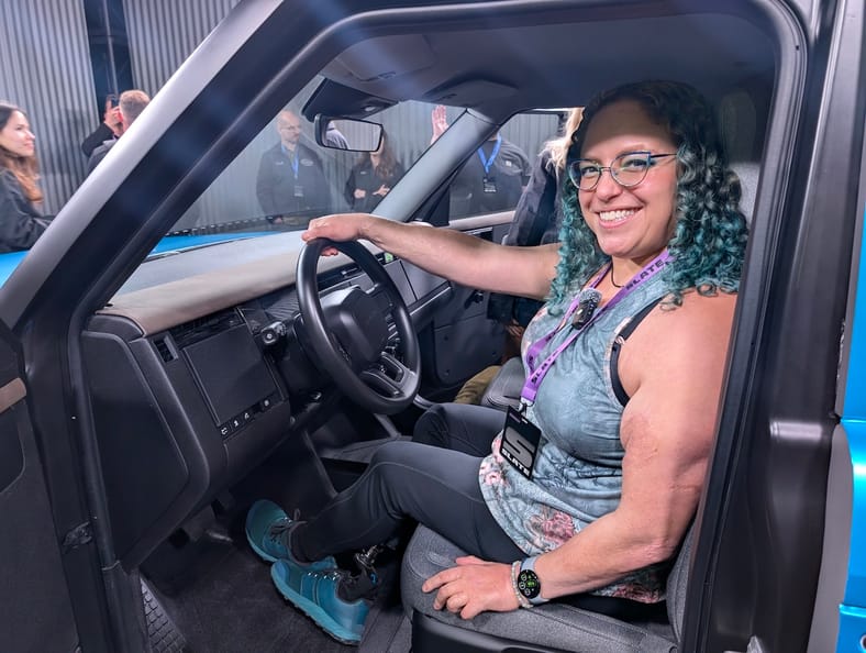 Slate Auto Introduced an Affordable, Customizable Electric Pickup Truck So Cool, I Ordered One 7 The Front Cabin Of The Slate Suv Was Really Comfortable, Even For An Amputee With Special Needs