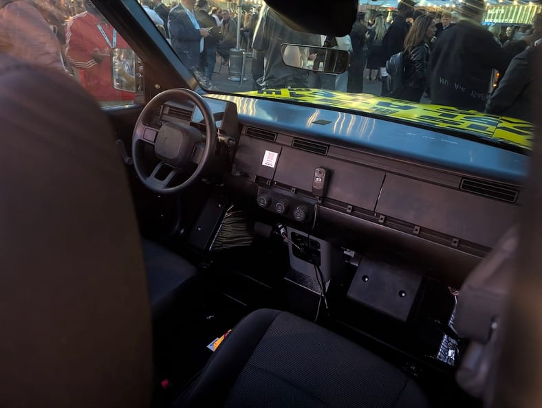 Slate Auto Introduced an Affordable, Customizable Electric Pickup Truck So Cool, I Ordered One 8 The Front Cabin Of The Slate Auto Suv