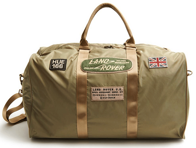 This Land Rover Duffle Is A Perfect Car Themed Gift