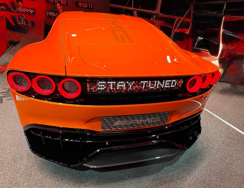 The Mercedes-Amg Gt Xx Concept Shown At Monterey Car Week