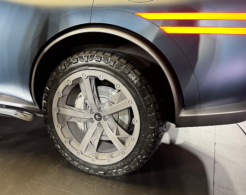 The Wheels Are Especially Rugged On The Genesis X Gran Equator Concept